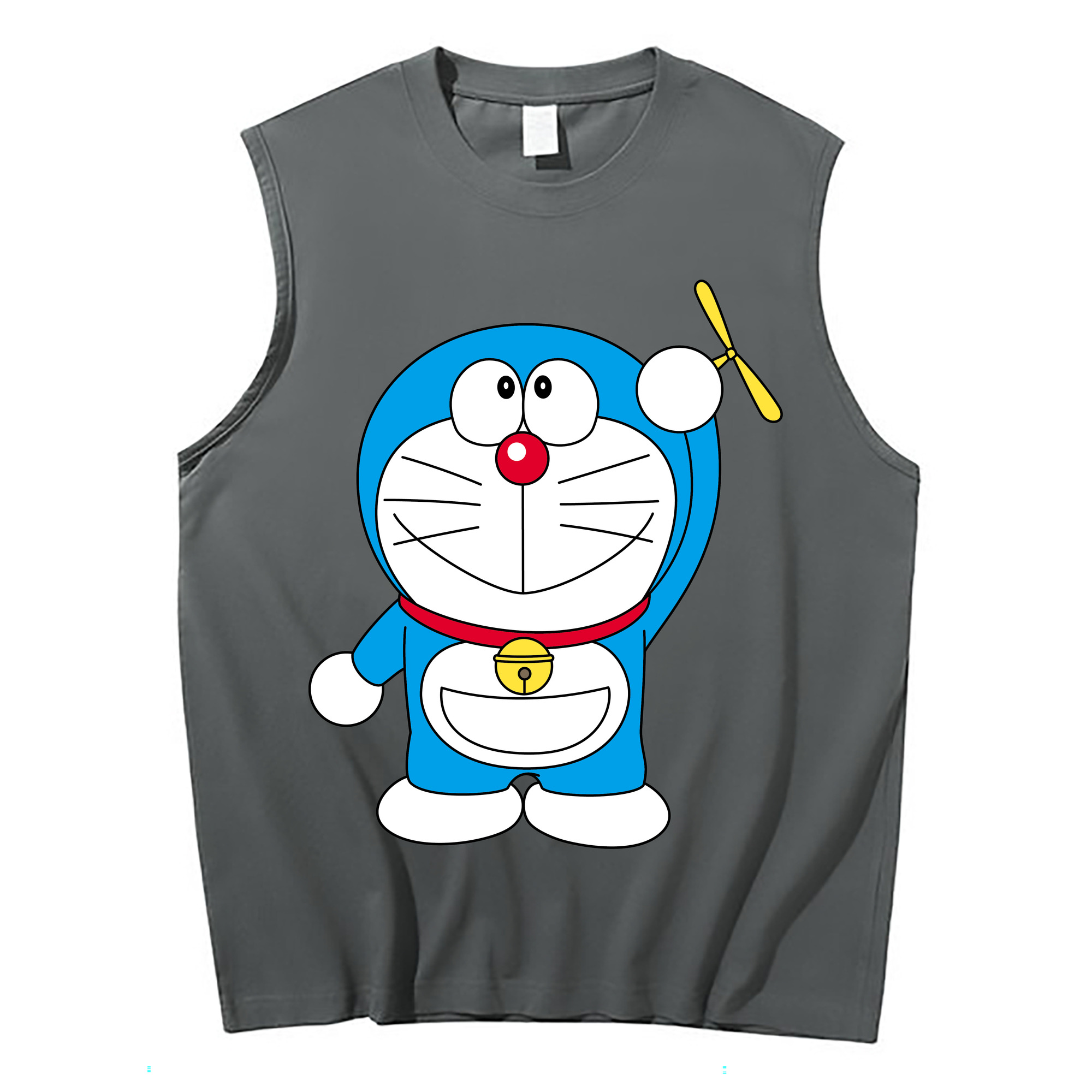（画像用） ドラえもん Doraemon コットン100％タンクトップ（フロントプリント）